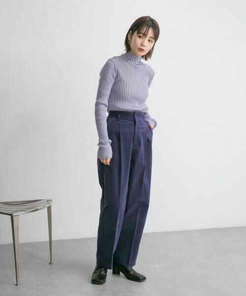 KBF / ケービーエフ その他パンツ | ワンタックコーデュロイパンツ | 詳細23