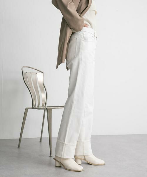 KBF / ケービーエフ デニムパンツ | ターンアップストレートデニム | 詳細2