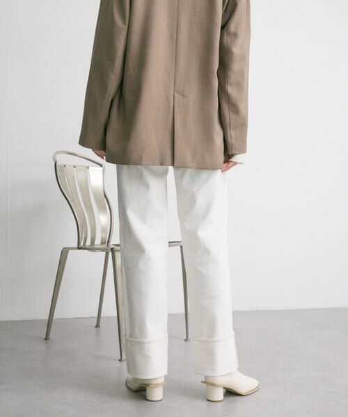 KBF / ケービーエフ デニムパンツ | ターンアップストレートデニム | 詳細4