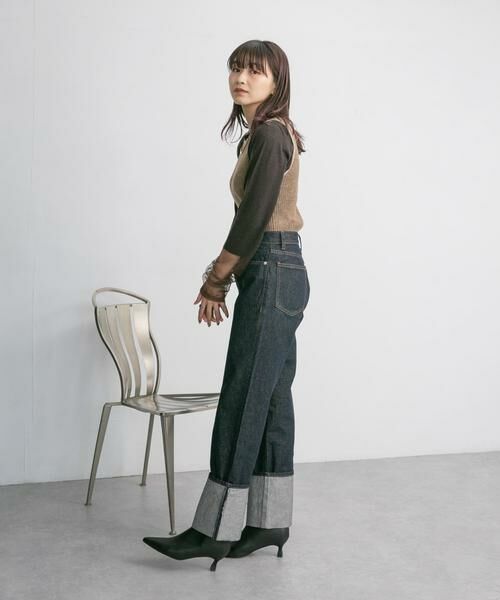 KBF / ケービーエフ デニムパンツ | ターンアップストレートデニム | 詳細26