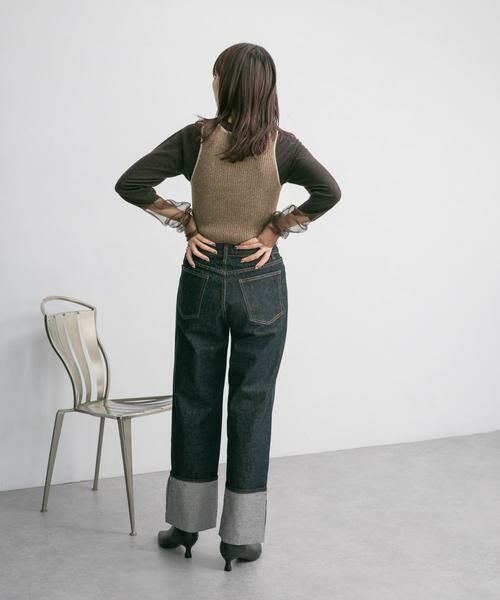 KBF / ケービーエフ デニムパンツ | ターンアップストレートデニム | 詳細27