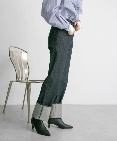 KBF / ケービーエフ デニムパンツ | ターンアップストレートデニム | 詳細10
