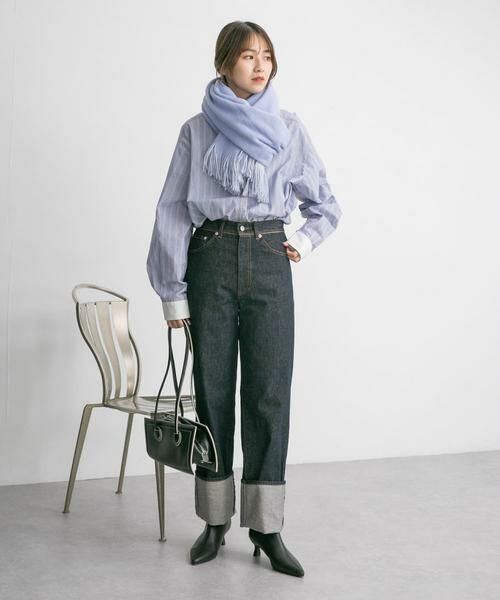 KBF / ケービーエフ デニムパンツ | ターンアップストレートデニム | 詳細13