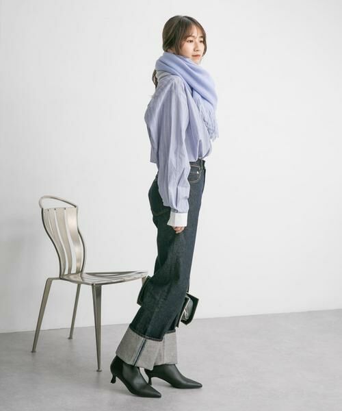 KBF / ケービーエフ デニムパンツ | ターンアップストレートデニム | 詳細14