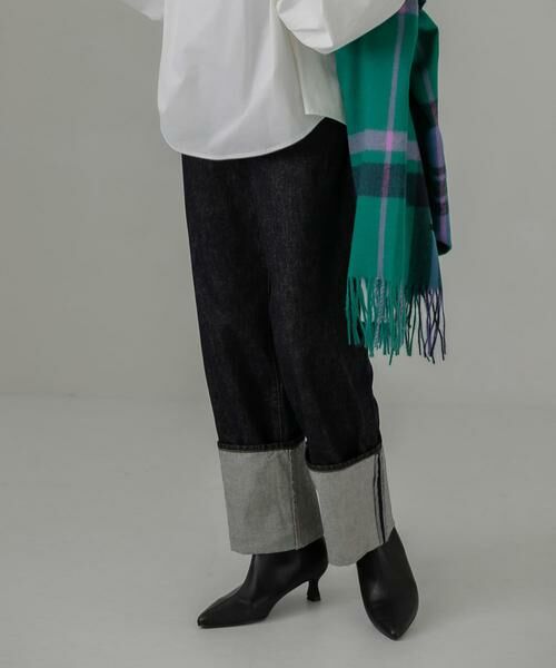 KBF / ケービーエフ デニムパンツ | ターンアップストレートデニム | 詳細16