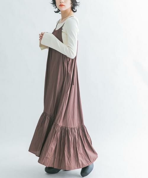 KBF / ケービーエフ ワンピース | ティアードキャミワンピース | 詳細3