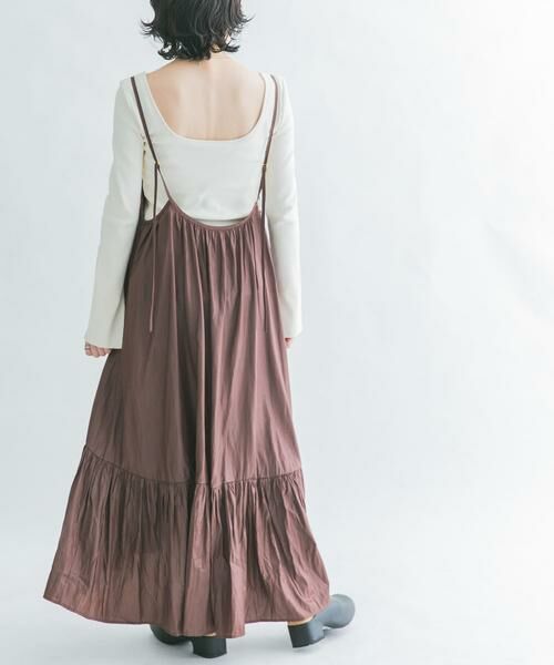 KBF / ケービーエフ ワンピース | ティアードキャミワンピース | 詳細4