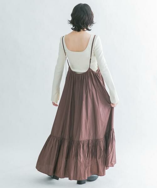 KBF / ケービーエフ ワンピース | ティアードキャミワンピース | 詳細7
