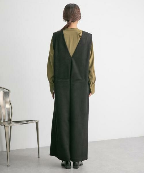 KBF / ケービーエフ サロペット・オールインワン | ショルダータックスエードサロペット | 詳細11