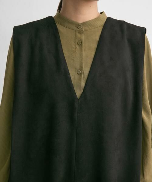 KBF / ケービーエフ サロペット・オールインワン | ショルダータックスエードサロペット | 詳細12