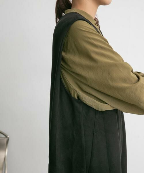 KBF / ケービーエフ サロペット・オールインワン | ショルダータックスエードサロペット | 詳細14