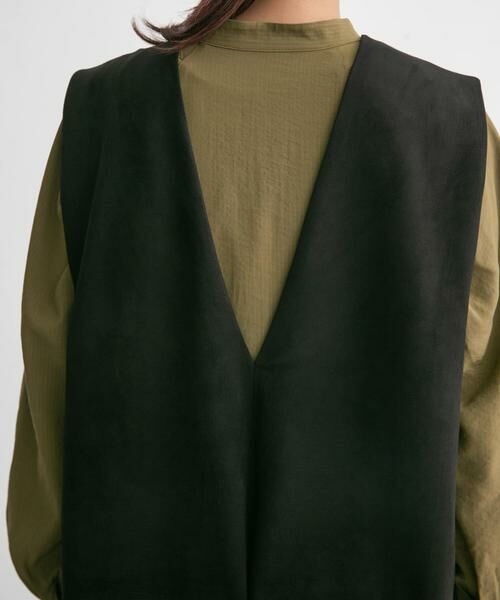 KBF / ケービーエフ サロペット・オールインワン | ショルダータックスエードサロペット | 詳細16