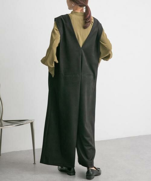 KBF / ケービーエフ サロペット・オールインワン | ショルダータックスエードサロペット | 詳細5