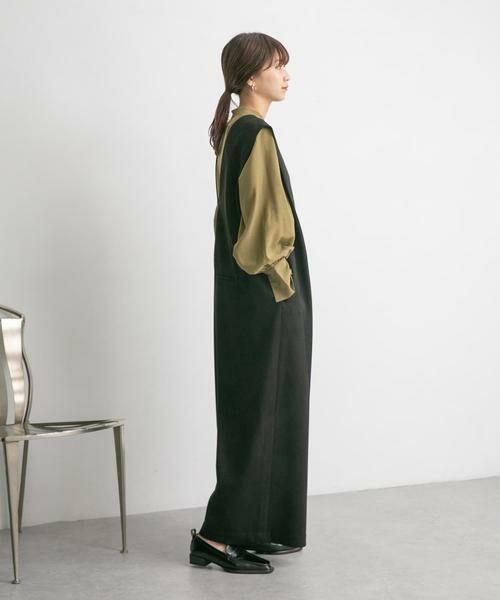 KBF / ケービーエフ サロペット・オールインワン | ショルダータックスエードサロペット | 詳細7