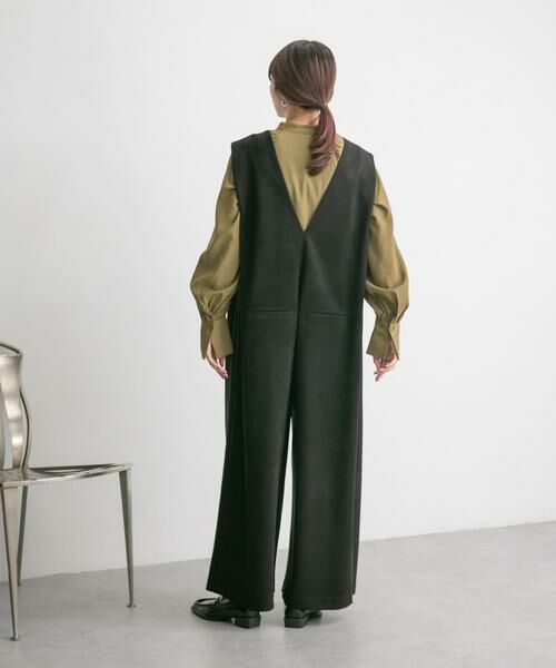 KBF / ケービーエフ サロペット・オールインワン | ショルダータックスエードサロペット | 詳細8