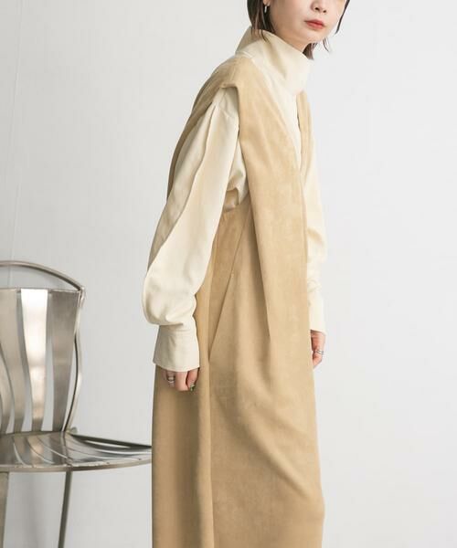 KBF / ケービーエフ サロペット・オールインワン | ショルダータックスエードサロペット | 詳細20