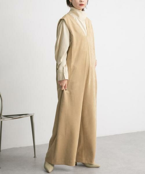 KBF / ケービーエフ サロペット・オールインワン | ショルダータックスエードサロペット | 詳細22