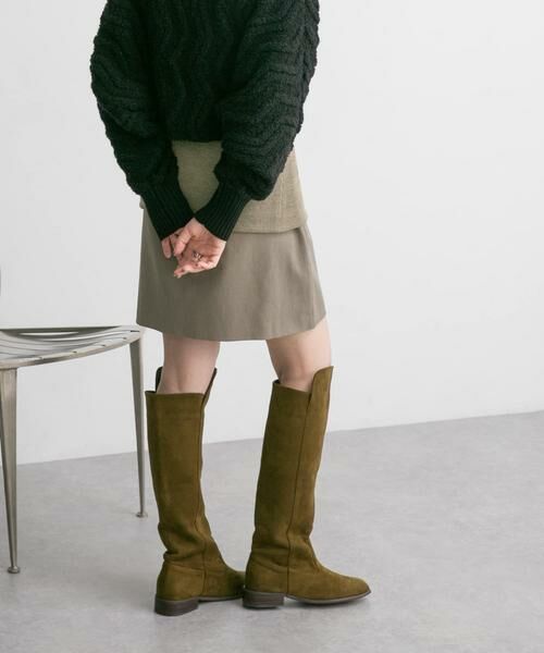 KBF / ケービーエフ ブーツ（ショート丈） | スエードロングブーツ | 詳細3