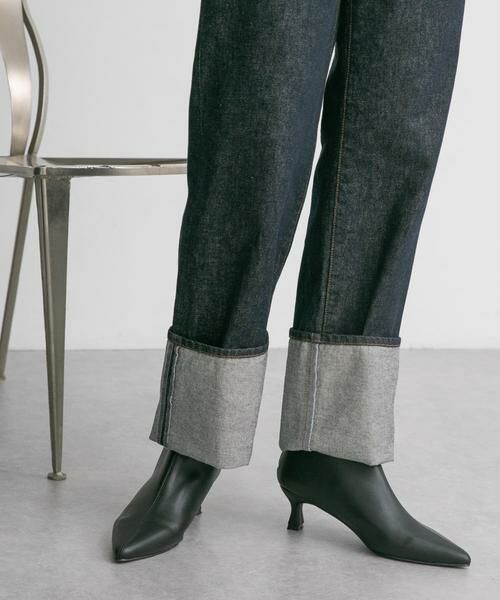 KBF / ケービーエフ ブーツ（ショート丈） | ポインテッドトゥストレッチブーティー | 詳細7
