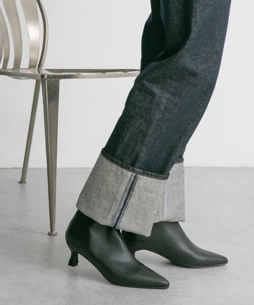 KBF / ケービーエフ ブーツ（ショート丈） | ポインテッドトゥストレッチブーティー | 詳細8