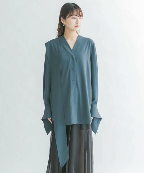 KBF / ケービーエフ シャツ・ブラウス | ロングタイシャツ | 詳細10
