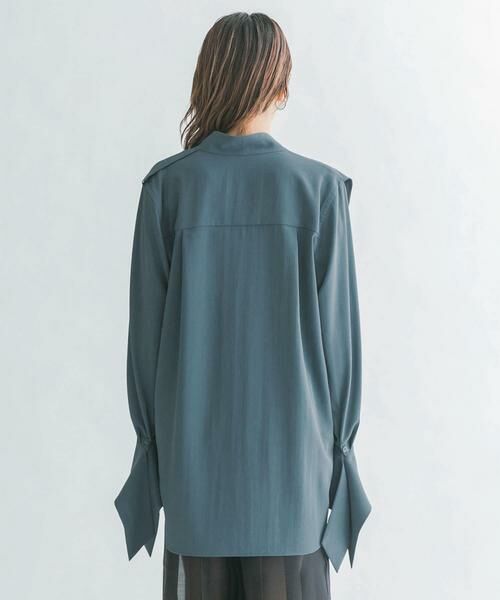 KBF / ケービーエフ シャツ・ブラウス | ロングタイシャツ | 詳細12