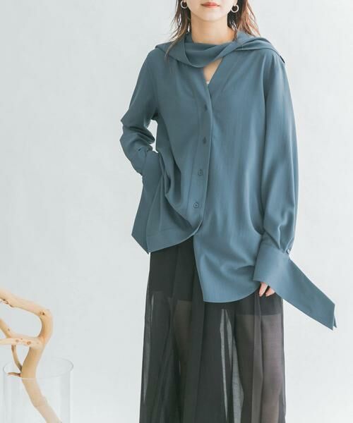 KBF / ケービーエフ シャツ・ブラウス | ロングタイシャツ | 詳細5