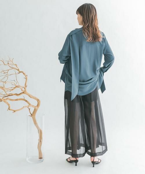 KBF / ケービーエフ シャツ・ブラウス | ロングタイシャツ | 詳細9