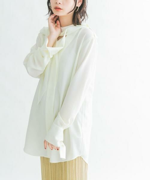 KBF / ケービーエフ シャツ・ブラウス | ロングタイシャツ | 詳細18