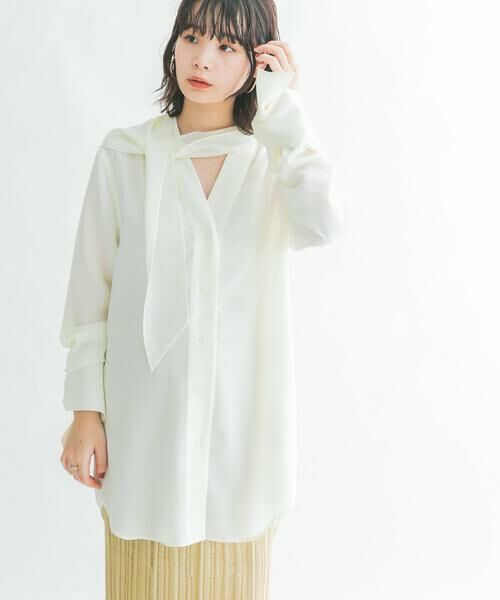 KBF / ケービーエフ シャツ・ブラウス | ロングタイシャツ | 詳細19