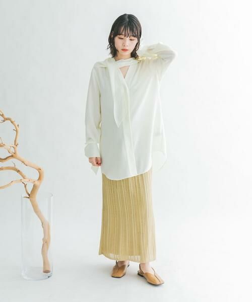 KBF / ケービーエフ シャツ・ブラウス | ロングタイシャツ | 詳細23