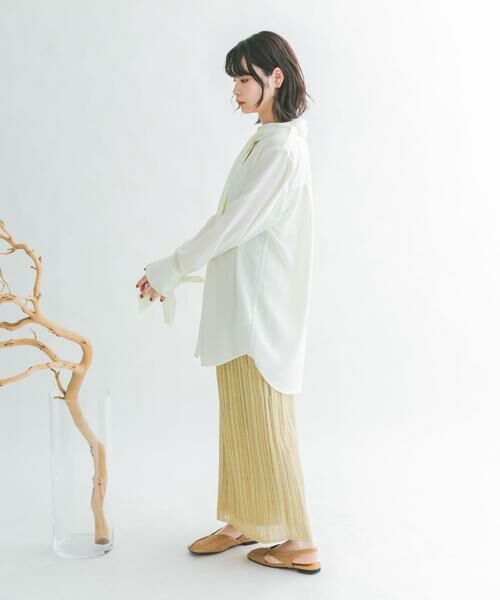 KBF / ケービーエフ シャツ・ブラウス | ロングタイシャツ | 詳細24