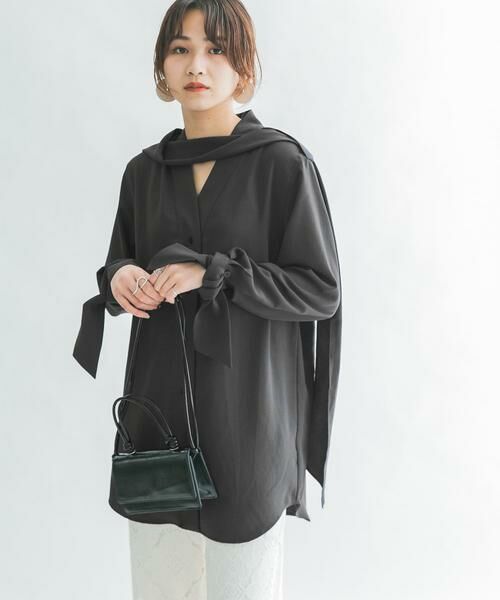 KBF / ケービーエフ シャツ・ブラウス | ロングタイシャツ | 詳細30