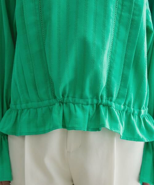 KBF / ケービーエフ シャツ・ブラウス | BACKリボンボリュームスリーブブラウス | 詳細17