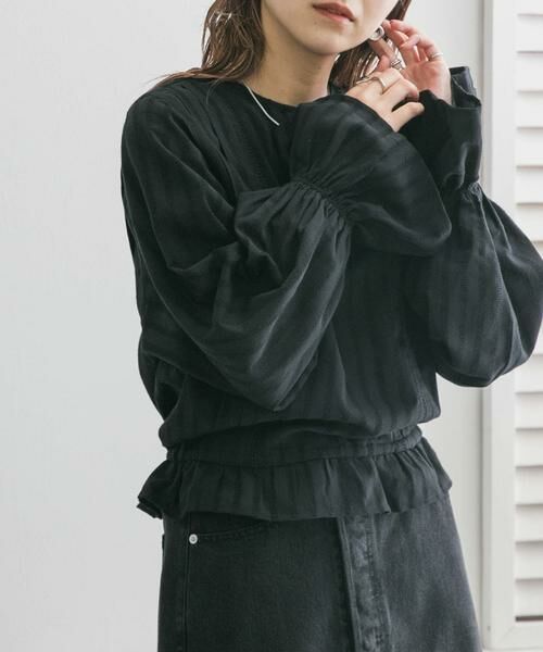 KBF / ケービーエフ シャツ・ブラウス | BACKリボンボリュームスリーブブラウス | 詳細29