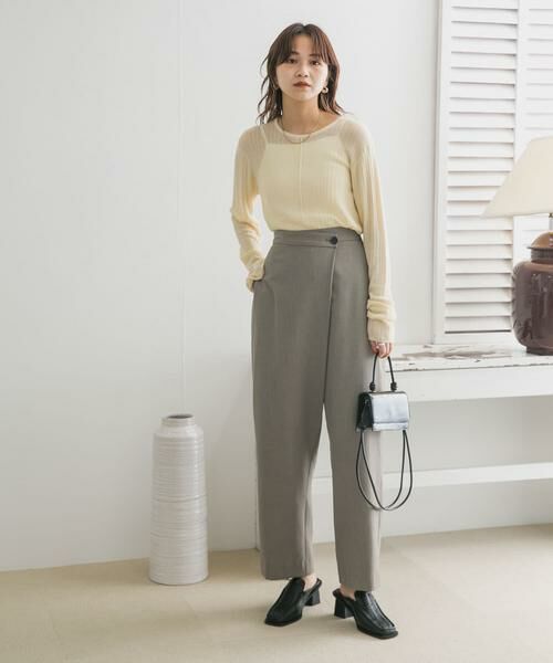 KBF / ケービーエフ その他パンツ | ルーズボトムアシメパンツ | 詳細5