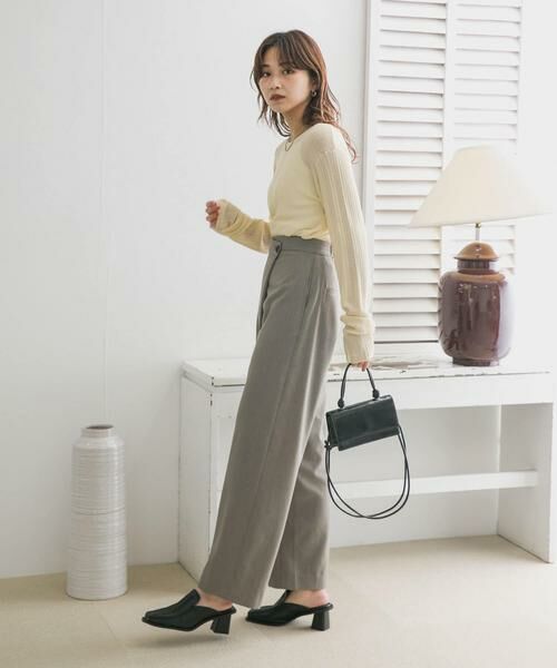 KBF / ケービーエフ その他パンツ | ルーズボトムアシメパンツ | 詳細6