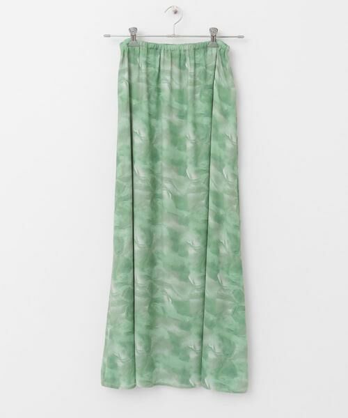 KBF / ケービーエフ スカート | ニュアンスプリントマキシスカート | 詳細14