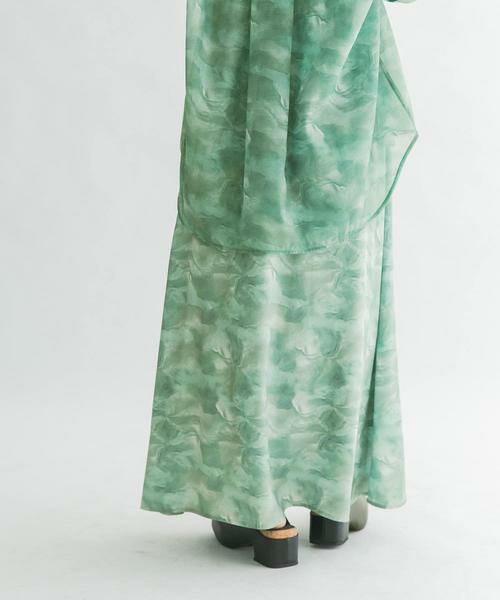 KBF / ケービーエフ スカート | ニュアンスプリントマキシスカート | 詳細3