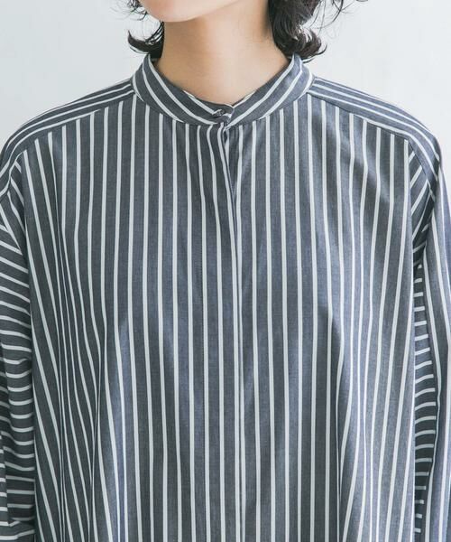 KBF / ケービーエフ ワンピース | ストライプデザインシャツワンピース | 詳細12