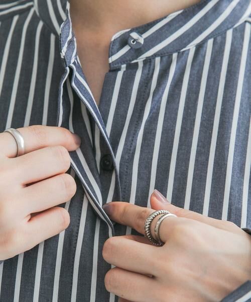 KBF / ケービーエフ ワンピース | ストライプデザインシャツワンピース | 詳細13