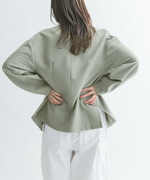 KBF / ケービーエフ その他アウター | ウエストシェイプジャケット | 詳細2