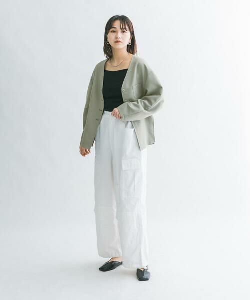 KBF / ケービーエフ その他アウター | ウエストシェイプジャケット | 詳細4