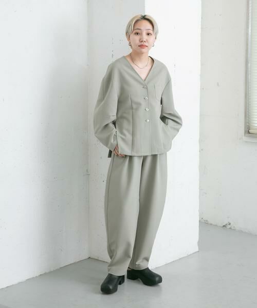 KBF / ケービーエフ その他アウター | ウエストシェイプジャケット | 詳細8