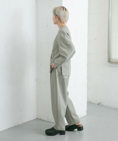 KBF / ケービーエフ その他アウター | ウエストシェイプジャケット | 詳細9