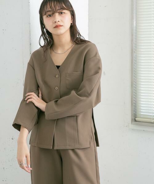 KBF / ケービーエフ その他アウター | ウエストシェイプジャケット | 詳細17