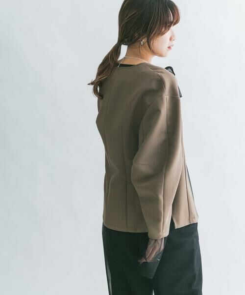 KBF / ケービーエフ その他アウター | ウエストシェイプジャケット | 詳細27
