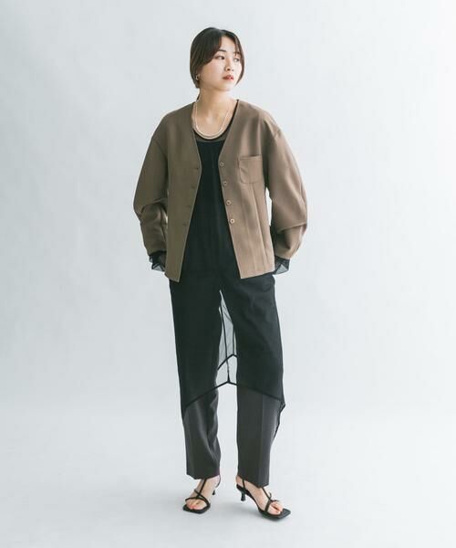 KBF / ケービーエフ その他アウター | ウエストシェイプジャケット | 詳細28