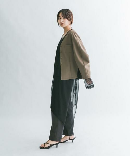 KBF / ケービーエフ その他アウター | ウエストシェイプジャケット | 詳細29