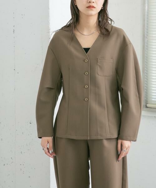 KBF / ケービーエフ その他アウター | ウエストシェイプジャケット | 詳細18